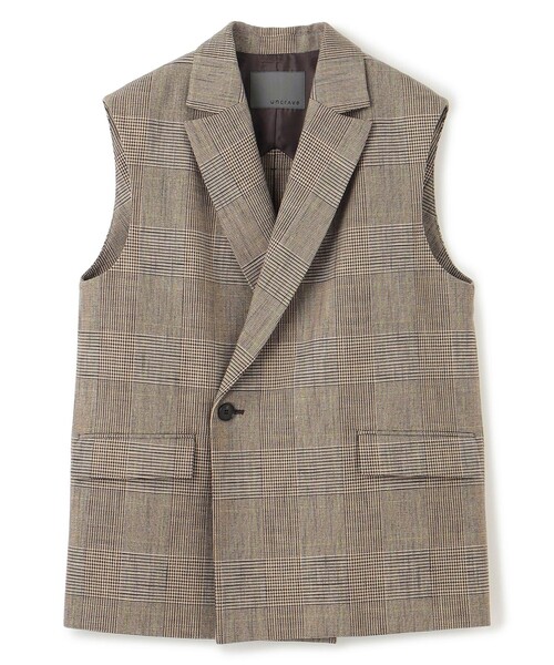 セール】グレンチェック ジレ（ベスト）｜uncrave（アンクレイヴ）の