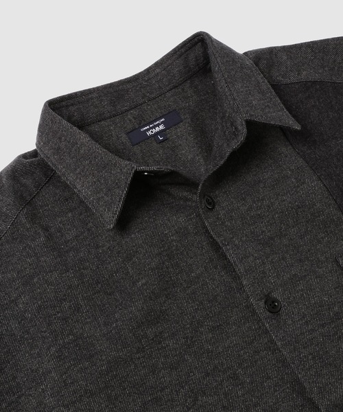 COMME des GARCONS HOMME（コム デ ギャルソン・オム）の「COTTON FLANNEL SHIRT（シャツ/ブラウス・メンズ・グレー・L/M/S/XS）」の3枚目の写真