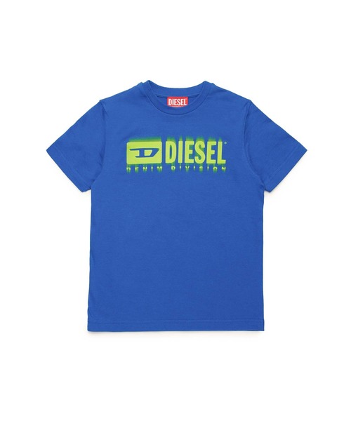 DIESEL KIDS（ディーゼルキッズ）の「DIESEL（ディーゼル）Kids & Junior ブランドロゴ半袖Tシャツカットソー（Tシャツ/カットソー・キッズ・ブルー/ブラック/レッド/ホワイト/ブラック×レッド/ブルー系その他/イエロー・6Y/12Y/14Y/16Y/4Y/8Y/10Y）」の6枚目の写真