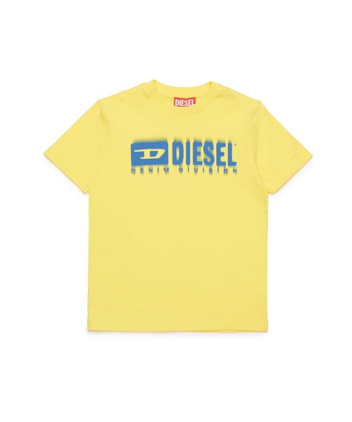 DIESEL KIDS（ディーゼルキッズ）の「DIESEL（ディーゼル）Kids & Junior ブランドロゴ半袖Tシャツカットソー（Tシャツ/カットソー・キッズ・ブルー/ブラック/レッド/ホワイト/ブラック×レッド/ブルー系その他/イエロー・6Y/12Y/14Y/16Y/4Y/8Y/10Y）」の7枚目の写真