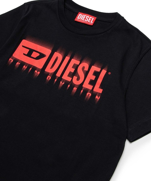 DIESEL KIDS（ディーゼルキッズ）の「DIESEL（ディーゼル）Kids & Junior ブランドロゴ半袖Tシャツカットソー（Tシャツ/カットソー・キッズ・ブルー/ブラック/レッド/ホワイト/ブラック×レッド/ブルー系その他/イエロー・6Y/12Y/14Y/16Y/4Y/8Y/10Y）」の10枚目の写真