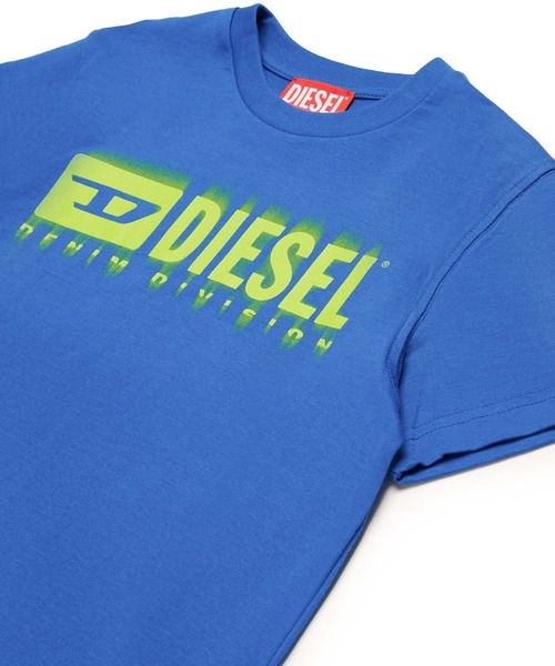 DIESEL KIDS（ディーゼルキッズ）の「DIESEL（ディーゼル）Kids & Junior ブランドロゴ半袖Tシャツカットソー（Tシャツ/カットソー・キッズ・ブルー/ブラック/レッド/ホワイト/ブラック×レッド/ブルー系その他/イエロー・6Y/12Y/14Y/16Y/4Y/8Y/10Y）」の12枚目の写真