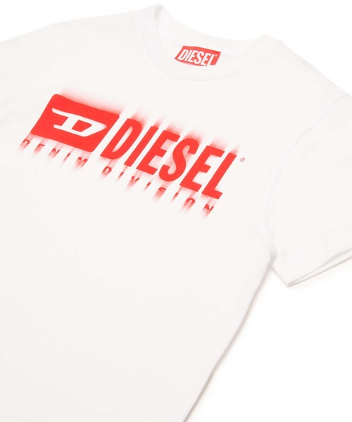 DIESEL KIDS（ディーゼルキッズ）の「DIESEL（ディーゼル）Kids & Junior ブランドロゴ半袖Tシャツカットソー（Tシャツ/カットソー・キッズ・ブルー/ブラック/レッド/ホワイト/ブラック×レッド/ブルー系その他/イエロー・6Y/12Y/14Y/16Y/4Y/8Y/10Y）」の14枚目の写真