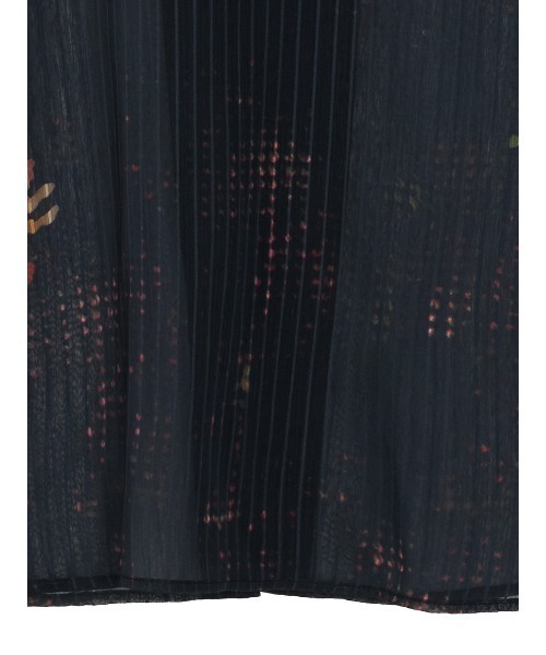 JACQUARD FLOWER PATTERN SHEER BLOUSE（シャツ/ブラウス