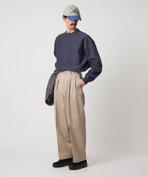 【新品未使用】Steven Alanニドム ツープリーツ ドレス トラウザーズ BEAUTY&YOUTH UNITED ARROWS｜<Steven Alan> ウエポン ニドム