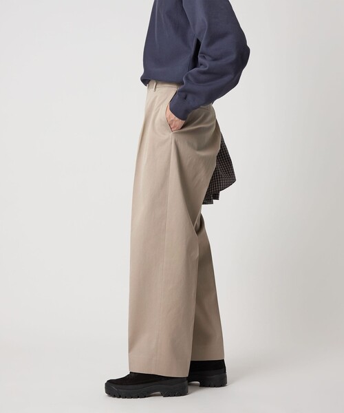 Steven Alanウエポン ニドム イン ツープリーツ ドレス トラウザーズ Steven Alan＞ ウエポン ニドム イン ツープリーツ ドレス トラウザーズ