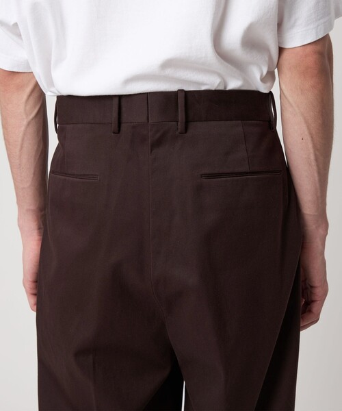 Steven Alan ウエポンニドムツープリーツドレストラウザーズ　M 黒 BEAUTY&YOUTH UNITED ARROWS｜<Steven Alan> ウエポン ニドム イン