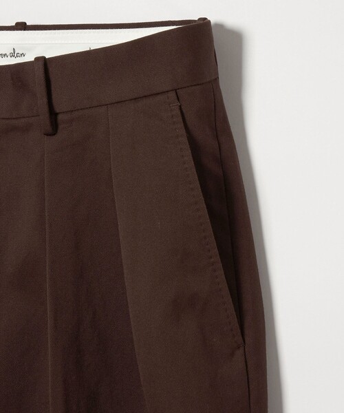 Steven Alan＞ ウエポン ニドム イン ツープリーツ ドレス トラウザー