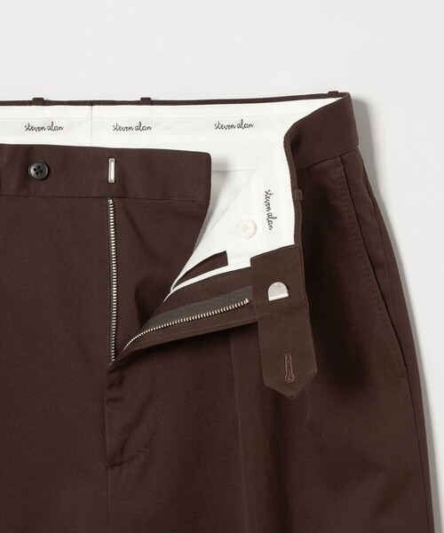 Steven Alan＞ ウエポン ニドム イン ツープリーツ ドレス トラウザー