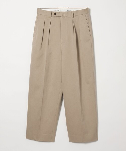 Steven Alan＞ ウエポン ニドム イン ツープリーツ ドレス トラウザー