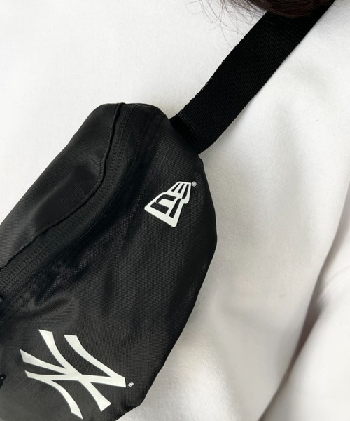 NEW ERA(ニューエラ)の「NEW ERA (ニューエラ)/MLB MINI WAIST BAG /軽量 ロゴプリント ボディバッグ ウエストバッグ ウエストポーチ ヒップサック(ボディバッグ/ウエストポーチ・レディース・ブラウン系カモフラージュ/ブラック/ブラック系その他・FREE)」の17枚目の写真