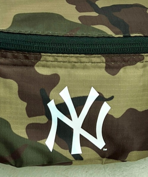 NEW ERA(ニューエラ)の「NEW ERA (ニューエラ)/MLB MINI WAIST BAG /軽量 ロゴプリント ボディバッグ ウエストバッグ ウエストポーチ ヒップサック(ボディバッグ/ウエストポーチ・レディース・ブラウン系カモフラージュ/ブラック/ブラック系その他・FREE)」の9枚目の写真