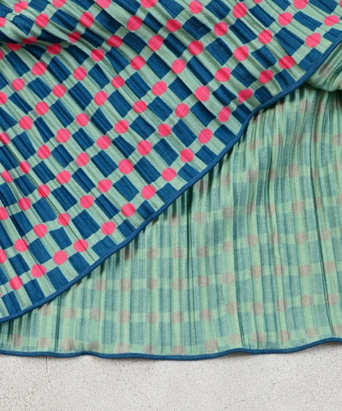 MARKEY'S（マーキーズ）の「ギンガムプリーツフレアパンツ（その他パンツ・キッズ・ブラック系その他/ベージュ系その他/グリーン系その他・120/110/100/90/150/140/130）」の14枚目の写真