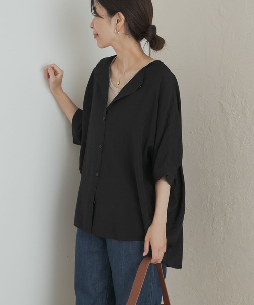 2点セット アーバンリサーチ リネンドルマンブラウス ＋アニエスベーTシャツ Amazon | [アーバンリサーチ ドアーズ] シャツ ブラウス リネン