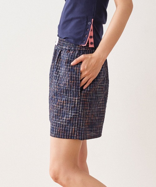 WISH FOR EVER（ウィッシュフォーエバー）の「ASSORT SEERSUCKER TRUNKS / アソートシアサッカートランクス（その他パンツ・メンズ・ネイビー系/ブラウン系/ストライプ・SMALL/MEDIUM）」の12枚目の写真