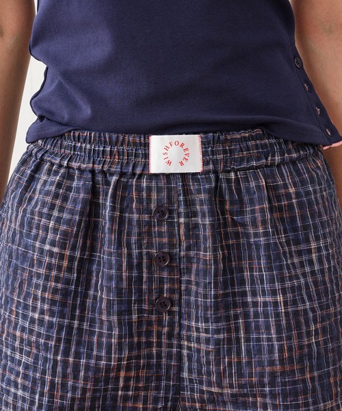 WISH FOR EVER（ウィッシュフォーエバー）の「ASSORT SEERSUCKER TRUNKS / アソートシアサッカートランクス（その他パンツ・メンズ・ネイビー系/ブラウン系/ストライプ・SMALL/MEDIUM）」の14枚目の写真