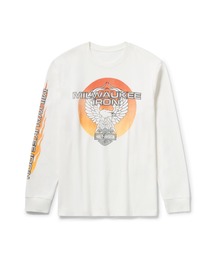 Harley-Davidson | ミルウォーキー アイアン イーグル ロングスリーブ T シャツ(Tシャツ/カットソー)