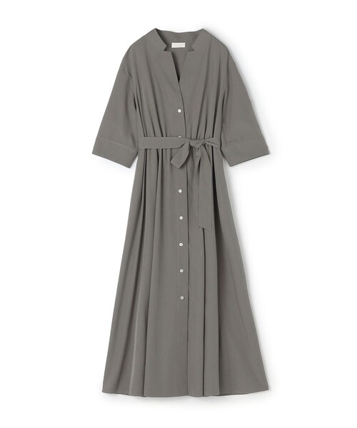 スパンブロード シャツワンピース（シャツワンピース）｜BALLSEY