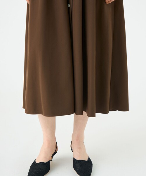 スパンブロード シャツワンピース（シャツワンピース）｜BALLSEY