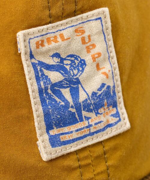 コーデュロイビル オイルクロス ボール キャップ（キャップ）｜RRL