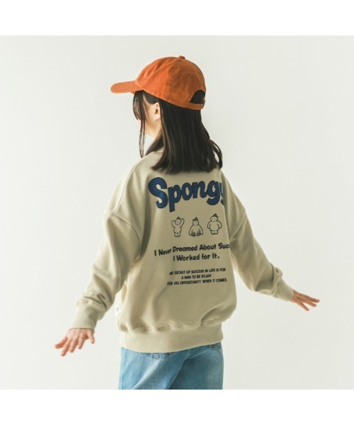 jeans-b（ジーンズベー）の「ジーンズベー FRIENDS　トレーナー（スウェット・キッズ・サンドベージュ/ベージュ/チャコールグレー・150cm/140cm/160cm/130cm）」の10枚目の写真