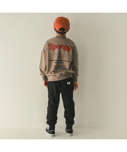 jeans-b（ジーンズベー）の「ジーンズベー FRIENDS　トレーナー（スウェット・キッズ・サンドベージュ/ベージュ/チャコールグレー・150cm/140cm/160cm/130cm）」の9枚目の写真