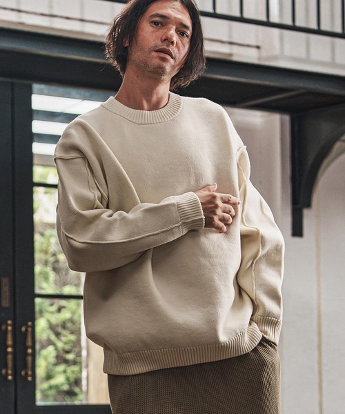 mn3166- ポリエステルエアリーセーター（ニット/セーター）｜CAMBIO