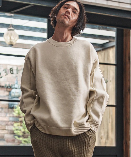 mn3166- ポリエステルエアリーセーター（ニット/セーター）｜CAMBIO