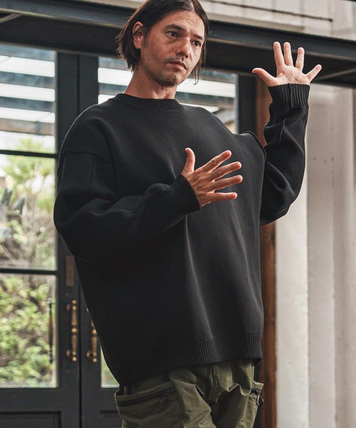 mn3166- ポリエステルエアリーセーター（ニット/セーター）｜CAMBIO