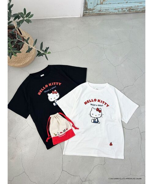 Ungrid(アングリッド)の「【ハローキティーコラボ】ロゴデザイン巾着ポーチ(ポーチ・レディース・アイボリー・FREE)」の10枚目の写真