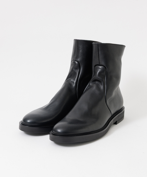 alfredoBANNISTER（アルフレッドバニスター）の「【ソフトレザー】ドレープ ロング バックジップ ブーツ（ブーツ・メンズ・ブラック・39/40/41/42/43/44）」の14枚目の写真