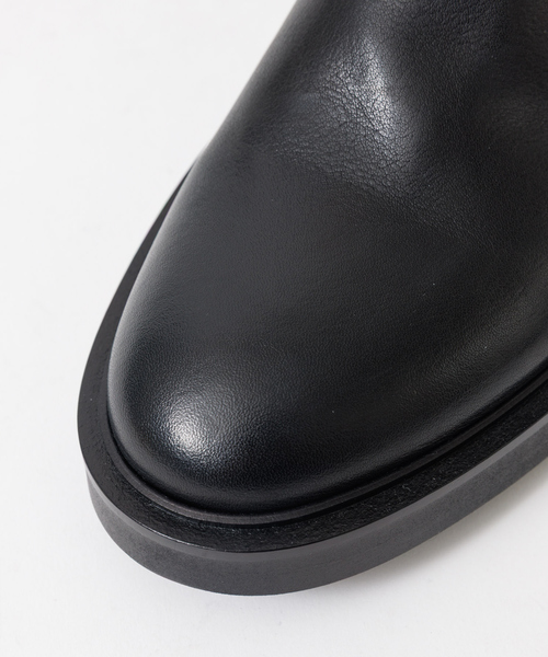alfredoBANNISTER（アルフレッドバニスター）の「【ソフトレザー】ドレープ ロング バックジップ ブーツ（ブーツ・メンズ・ブラック・39/40/41/42/43/44）」の7枚目の写真