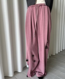 Ameri(A)SULFUR DYEING WIDE SWEAT PANTS(XEFbgpc)