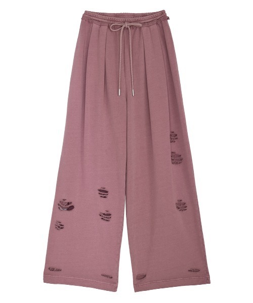 【新品】Ameri SULFUR DYEING WIDE SWEAT PANTS SULFUR DYEING WIDE SWEAT PANTS（スウェットパンツ）｜Ameri