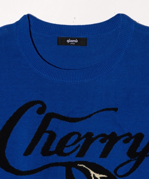 glamb(グラム)の「Cherry Ball Knit / チェリーボールニット(ニット/セーター・メンズ・ブラック/ブルー/ブラウン・M/L)」の14枚目の写真
