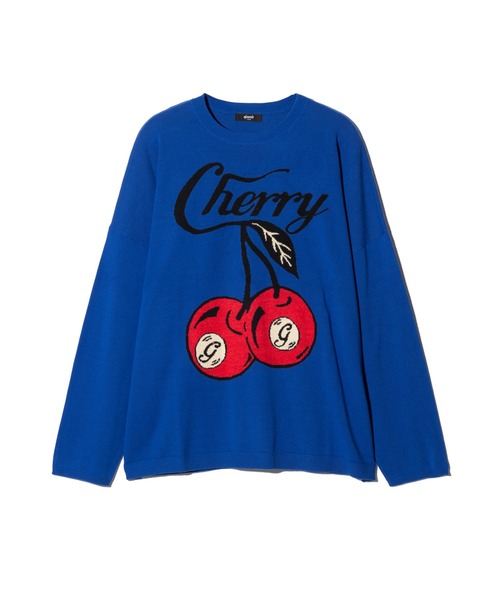 glamb(グラム)の「Cherry Ball Knit / チェリーボールニット(ニット/セーター・メンズ・ブラック/ブルー/ブラウン・M/L)」の5枚目の写真