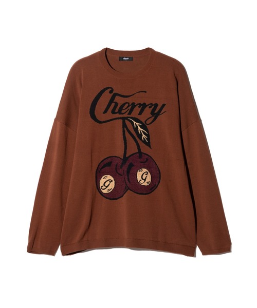glamb(グラム)の「Cherry Ball Knit / チェリーボールニット(ニット/セーター・メンズ・ブラック/ブルー/ブラウン・M/L)」の6枚目の写真