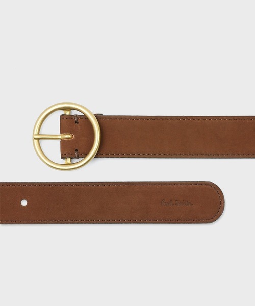 コントラストスウェード リングベルト【250707 CM】（ベルト）｜Paul