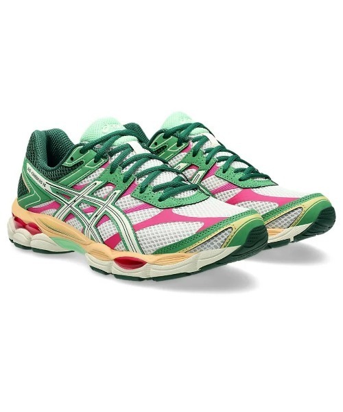 ASICS（アシックス）の「ASICS GEL-CUMULUS 16（アシックス ゲルキュムラス 16）（スニーカー・メンズ・グリーン系/グレー系・27cm/26.5cm/26cm/29cm/28.5cm/28cm/27.5cm）」の2枚目の写真