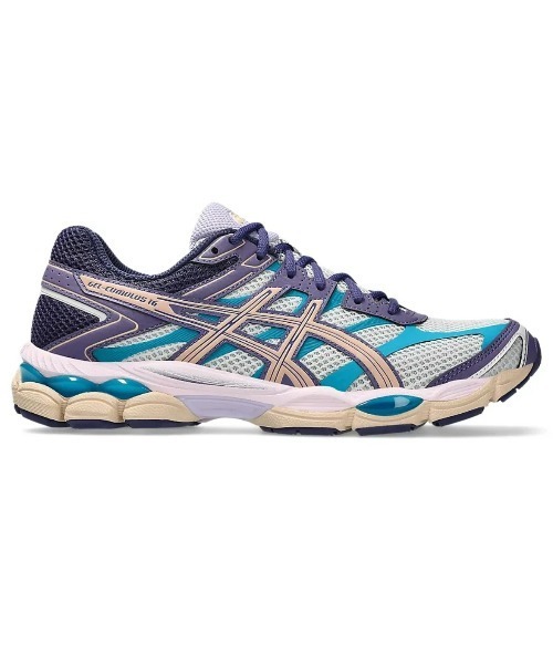 ASICS（アシックス）の「ASICS GEL-CUMULUS 16（アシックス ゲルキュムラス 16）（スニーカー・メンズ・グリーン系/グレー系・27cm/26.5cm/26cm/29cm/28.5cm/28cm/27.5cm）」の6枚目の写真