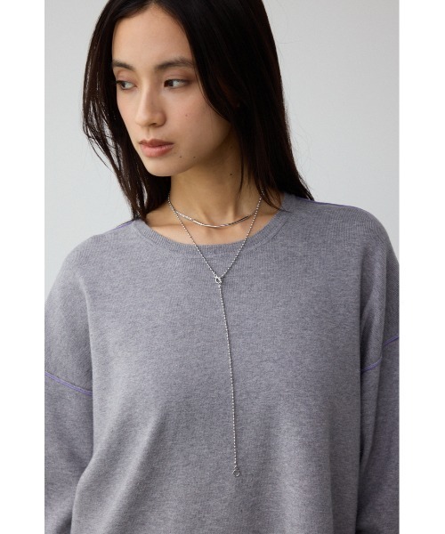 AZUL by moussy(アズールバイマウジー)の「セットチェーンネックレス(ネックレス・レディース・ゴールド系その他/シルバー・FREE)」の3枚目の写真