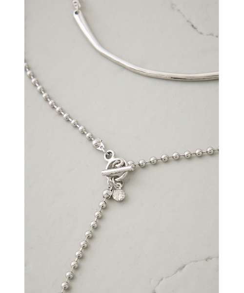 AZUL by moussy(アズールバイマウジー)の「セットチェーンネックレス(ネックレス・レディース・ゴールド系その他/シルバー・FREE)」の7枚目の写真