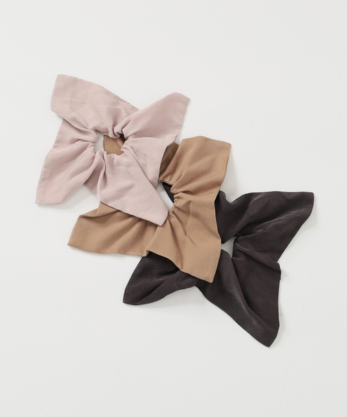 セール】【洗える】シュシュSETピーチサテン起毛シャツ（シャツ