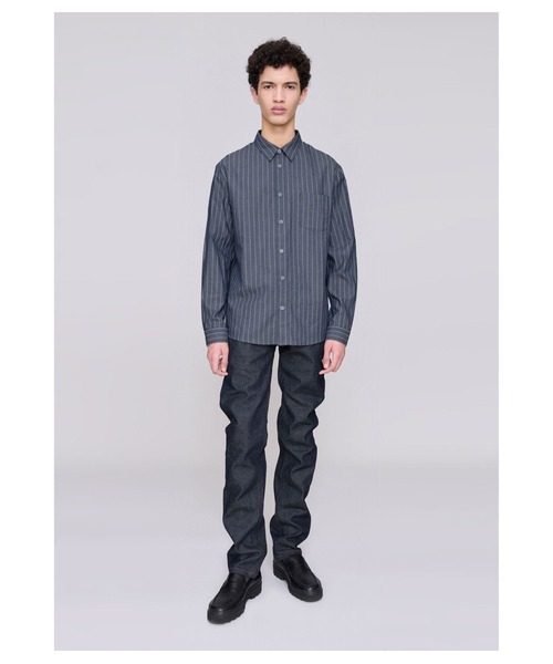 A.P.C.（アーペーセー）の「CHEMISE CLEMENT (FS)（シャツ/ブラウス・メンズ・ブルー・S/M/XS/L）」の4枚目の写真