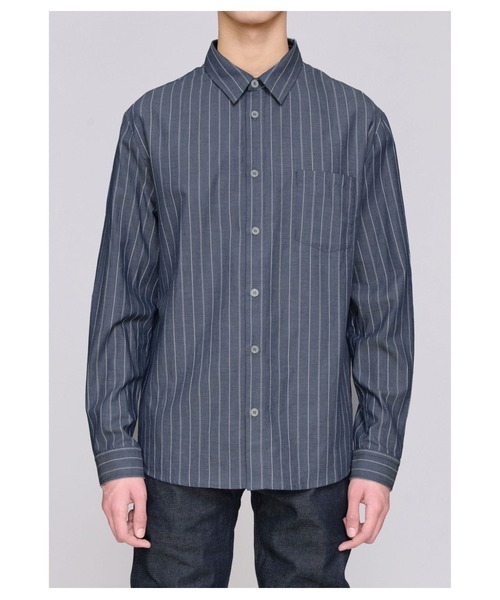 A.P.C.（アーペーセー）の「CHEMISE CLEMENT (FS)（シャツ/ブラウス・メンズ・ブルー・S/M/XS/L）」の2枚目の写真