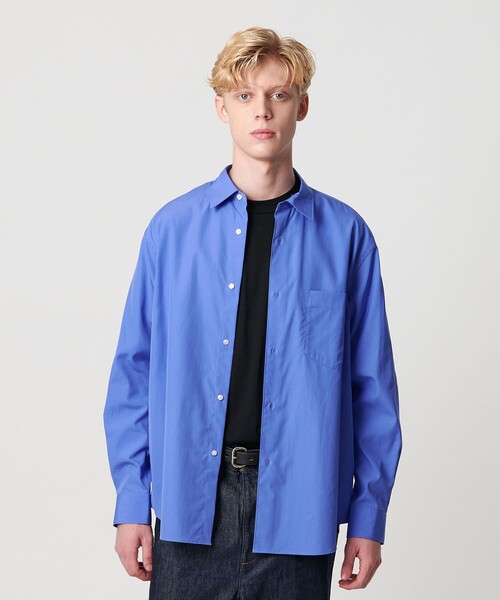 BEAUTY&YOUTH UNITED ARROWS（ビューティーアンドユースユナイテッドアローズ）の「HI-LINE 120/2 ブロード レギュラー シャツ FORM型（シャツ/ブラウス・メンズ・ダークグレー/コバルトブルー/ホワイト/ライトグレー/ブラウン系・L/XL/M/S）」の14枚目の写真