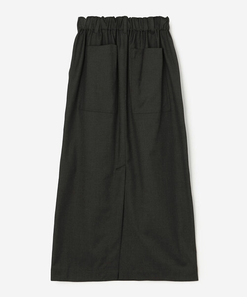 nicholson & nicholson | ストレッチウール ロングスカート