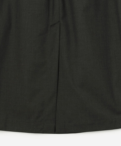 nicholson&nicholson（ニコルソンアンドニコルソン）の「nicholson & nicholson | ストレッチウール ロングスカート WOMEN（スカート・レディース・ブルー系その他5/チャコール・38）」の17枚目の写真