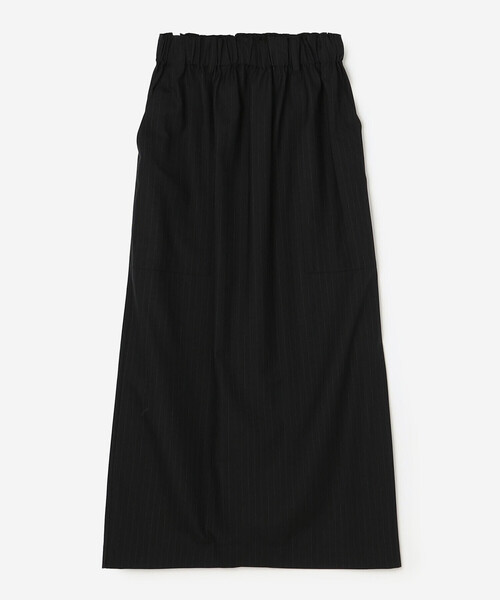 nicholson & nicholson | ストレッチウール ロングスカート WOMEN