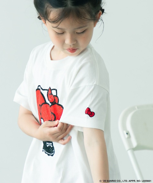 セール】【HELLO KITTY】 ロックBIGTシャツ 572653（Tシャツ